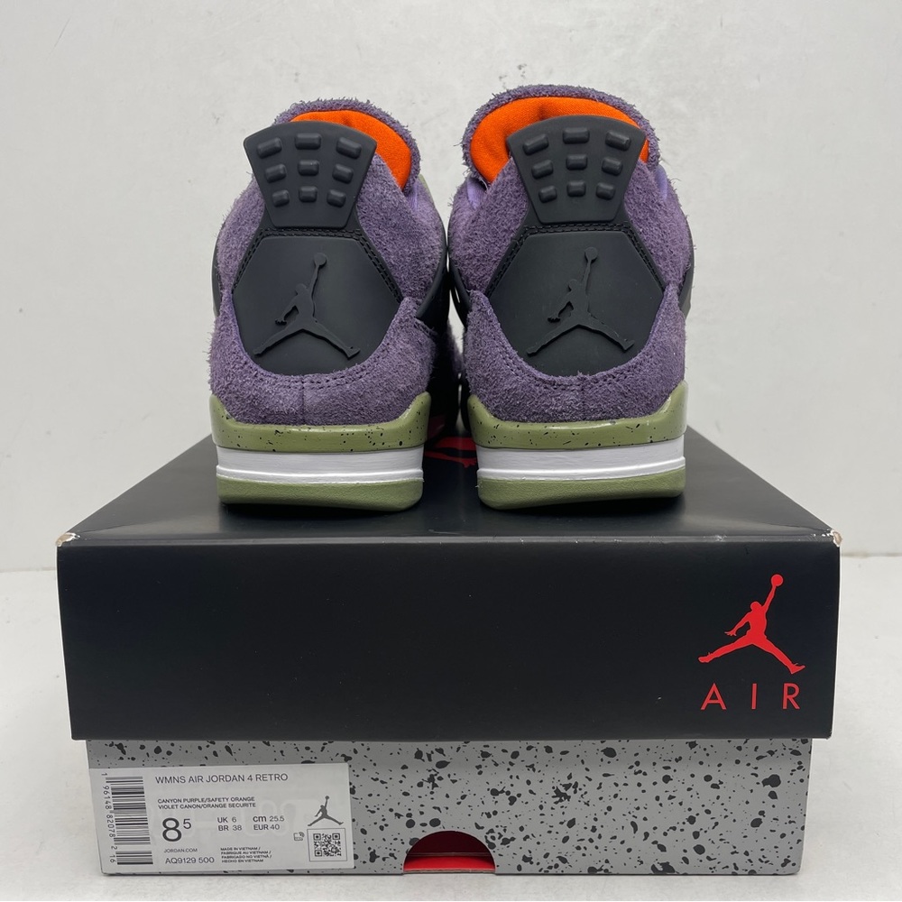 Nike Air Jordan 4 Retro WMNS “Canyon Purple” 2023 - Picture 4 of 4